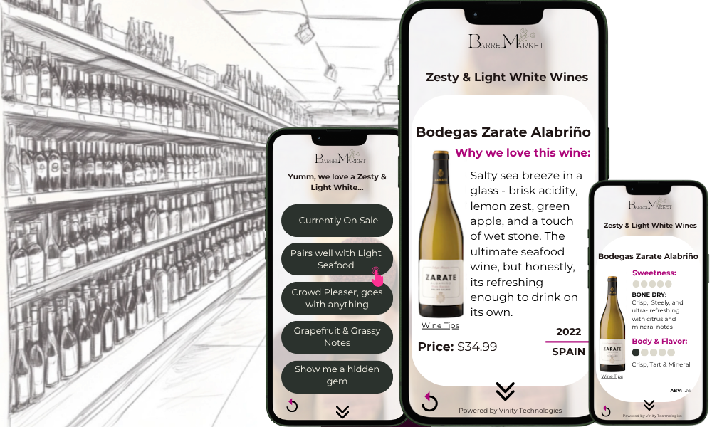 White Wine Assistant Large Retailer Aisle 2-1 White Wine Assistant Large Retailer Aisle 2-1